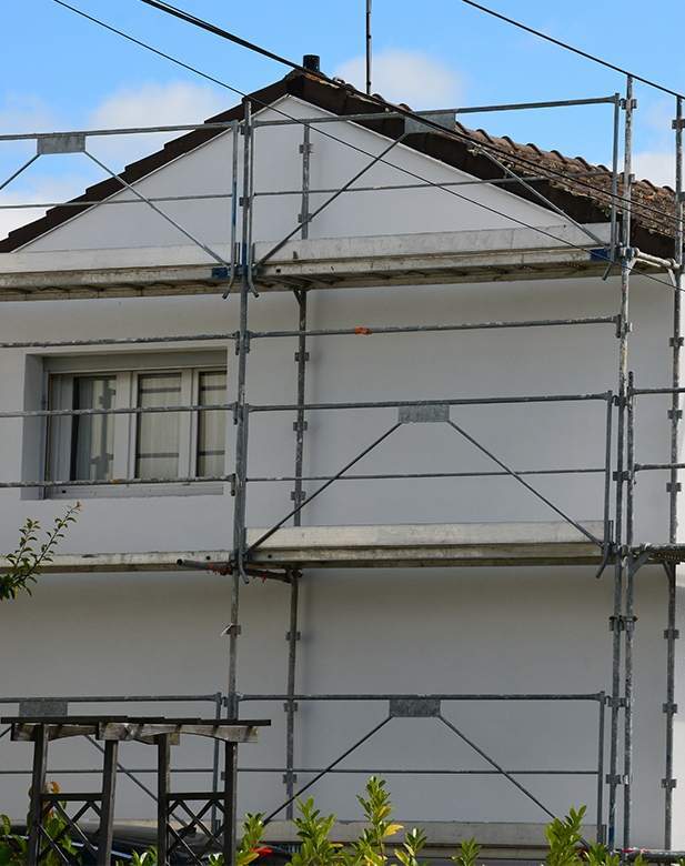 Travaux de  façade à L'Argentière la Bessée